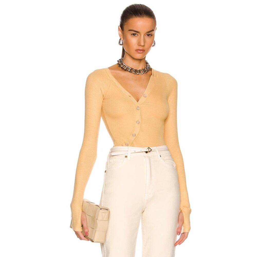 NWT Alix NYC Purdy Asymmetric Bodysuit (size XS)